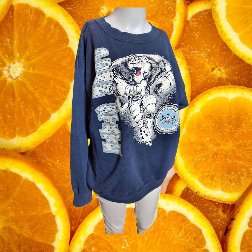 Vintage Penn State Nittany Lions Crewneck Sweatshirt Graphic Pullover